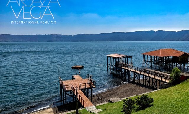 Casa para disfrutar en el lago de Coatepeque