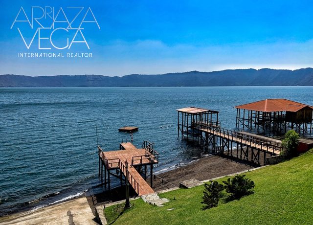 Casa para disfrutar en el lago de Coatepeque